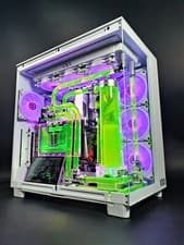 Image of WATERCOOLED GAMING PC VIXIA CUSTOM GIGABYTE RTX 4090 INTEL i9 14900K NVME 2TB