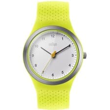 Image of Braun Sports Watch White Dial Rubber Strap Unisex Watch BN0111WHGRL