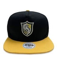 Image of Official Harry Potter Hufflepuff Badge Beanie – Winter Hat for Adults & Wizard