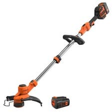 Image of Black and Decker BCSTA5362 36v Cordless Telescopic Grass Trimmer 330mm 2 x 2ah L