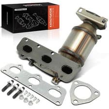 Image of Catalytic Converter Gas For Seat Cordoba Ibiza Skoda Fabia VW Polo 1.2L BM91535H