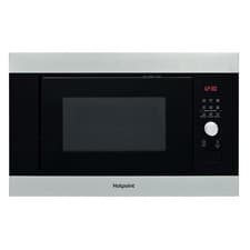 Image of Hotpoint 25 L Built-In Microwave & 1 kW Quartz Grill 7 Power Levels & Auto Cook