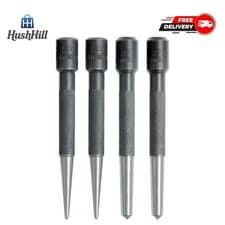 Image of Eclipse Professional Tools 351W Set of 4 Round Head Center Punches 3.2mm (1/8")