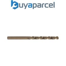 Image of Sealey DBI14CB Imperial HSS Cobalt Fully Ground Drill Bit 1/4" - Pack of 10