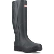 Image of Hunter Balmoral MK II Rubber Men's Dark Olive/Black Wellington Boots