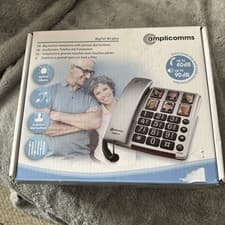 Image of Amplicomms BigTel 40 Plus Big Button Phone Landline Extra Loud Complete Boxed