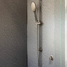 Image of Slate Grey 1m x 2400mm x 10mm Shower Wall Panel, Easy To install Wall Panels