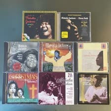 Image of Mahalia Jackson 10 LOT: NEW Sings Vol 1, Gospel Queen, Power Glory, Hymns, God+