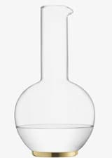 Image of -25% LSA x1 Luca Glass Carafe With Gold Accents BRAND NEW £70.00 RRP