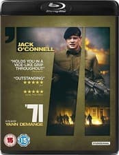 Image of 71 Blu-ray Yann Demange Jack O'Connell Sean Harris MOVIE FILM BRAND New UK R2