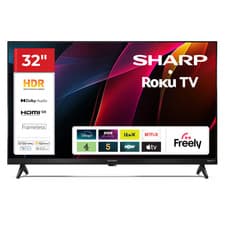 Image of SHARP 32 Inch TV HD Roku Smart TV with Freely 32HD2225K 3 HDMI Inputs
