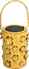 Image of Luxform Solar LED Daisy Garden Lantern | Outdoor Flower Light – 3 Colours