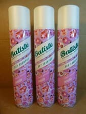 Image of 3 x Batiste Dry Shampoo Sweetie 200ml - Raspberry and Vanilla