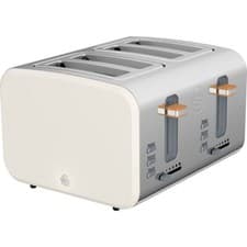 Image of Swan ST14620WHTN Nordic 4 Slice Toaster White