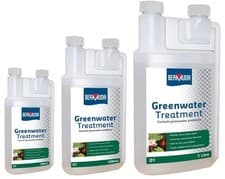 Image of Bermuda Greenwater Pond Algae Treatment Clears Cloudy Green Water