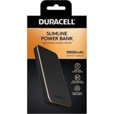 Image of Duracell Power Bank 10,000mAh Portable Mobile Battery Charger USB-C & USB-A