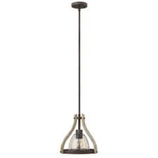 Image of 1 Bulb Ceiling Pendant Light Fitting Iron Rust LED E27 60W Bulb