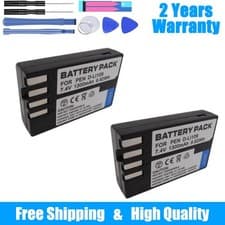 Image of 2x D-LI109 1300mAh Battery for Pentax K-30, K-50, K-70, K-500, KP K-r K-S1 K-S2