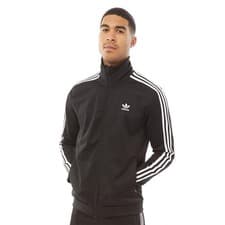 Image of NEW W/O Tags ADIDAS ORIGINALS BECKENBAUER Retro FULL tracksuit In Black Size M
