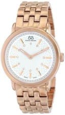 Image of 88 Rue Du Rhone 87WA120014 Women's Diamond Swiss Double 8 Origin Rose Gold Watch