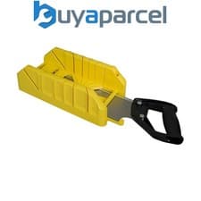 Image of STANLEY 1-19-800 Saw Storage Mitre Box with Saw STA119800