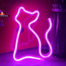 Image of LED Neon Sign Lights Wall Art Decor Room Bar Beer Usb/Battery Neon Lamps Party W