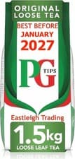 Image of 1.5KG CATERING PACK PG TIPS BLACK LOOSE LEAF TEA ORIGINAL NEW UK STOCK JAN 2027