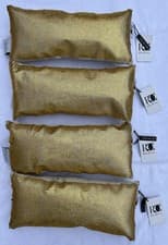 Image of Rita Ora ODETTE Cushion (gold) RRP £55