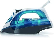 Image of Black & Decker BXIR2200E iron Steam iron Stainless Steel soleplate 2200 W Black,