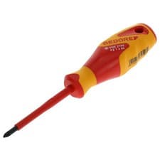 Image of Gedore VDE-Screwdriver Cross Recess PZ 1