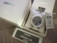 Image of CASIO 2017 BABY-G G-MS MSG-W100-7AJF Radio Solar woman Watch New in Box