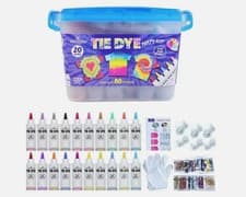 Image of Winsons Tie Dye Party Kit 20 Colors+20 spare | Diy Fabric Art Set kids party
