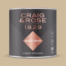 Image of CRAIG & ROSE 1829 CHALKY EMULSION PALE OAK 750ML