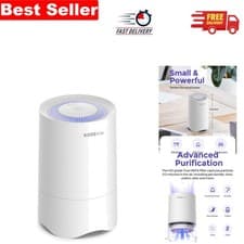 Image of Portable 2-in-1 HEPA Air Purifier & Aromatherapy Diffuser for Small Spaces