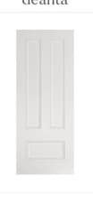 Image of Canterbury Internal White Primed Door, Internal Door