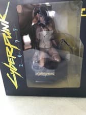 Image of CYBERPUNK 2077 FIGURE/STATUE PRESS KIT/E3 PROMO PS4 COLLECTORS + PS4 PROMO GAME