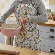 Image of Cotton Apron Ulster Weavers Cottage Garden 100% Cotton Multi