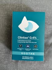 Image of Clinitas Perservative Free Eye Drops 0.4% 30 x 0.5ml, lubrication for dry eyes.