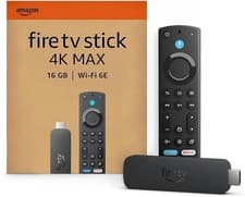 Image of AMAZON FIRE TV STICK 4K MAX STREAMING DEVICE 16GB Wi-Fi 6E NEW GEN ALEXA VOICE