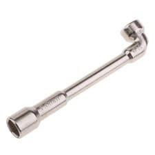 Image of 7mm metric L-shaped angled Allen key chrome-plated,