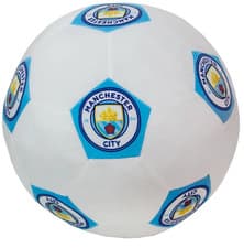 Image of Manchester City FC Cushion THE BLUES MCFC Ball Shaped Filled Cushion 25 x 25 cm