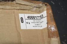 Image of Elba Ring Binder Laminated Gloss Finish 2 O-Ring 25mm Size A4+ Black 400017753