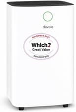 Image of Devola 12L/day Low Energy Dehumidifier, Quiet & Energy Efficient (costs less tha
