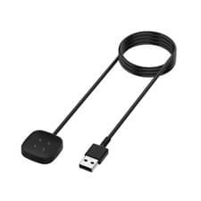 Image of For Fitbit Versa 4 3 Sense 2 Watch USB Wireless Charging Dock Fast Cable Charger
