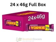 Image of Yorkie Raisin & Biscuit Chocolate Bar 24 X 44g Full Box/Trending Pick/Party