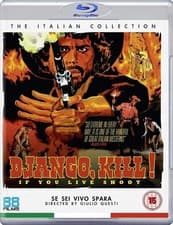 Image of DJANGO KILL IF YOU LIVE SHOOT! BLU-RAY Giulio Questi Movie Film New UK R2