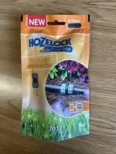 Image of Hozelock 7017 Easy Drip Straight Connector (Pack of 2)