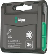 Image of Wera Bit-Box 20 TORX Bits HF TX 25 x 25mm 20 Pieces 05057778001