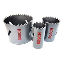 Image of Bosch Holesaw HSS Bi-Metal Drill Bit, Multiple Sizes Available, 25mm 38mm 64mm