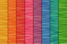 Image of Colourful Abstract Stripes V001 Wall Art Mural Wallpaper fit with standard paste